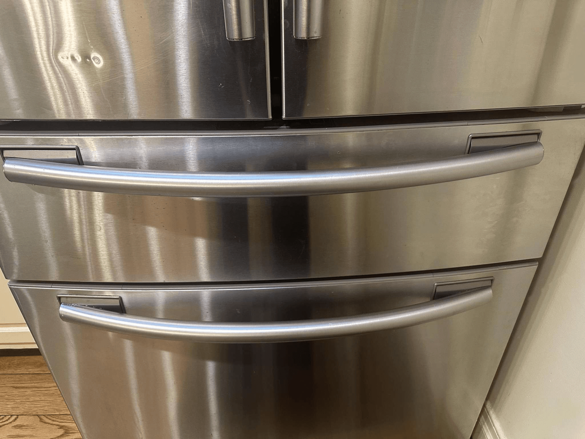 Refrigerator after repair