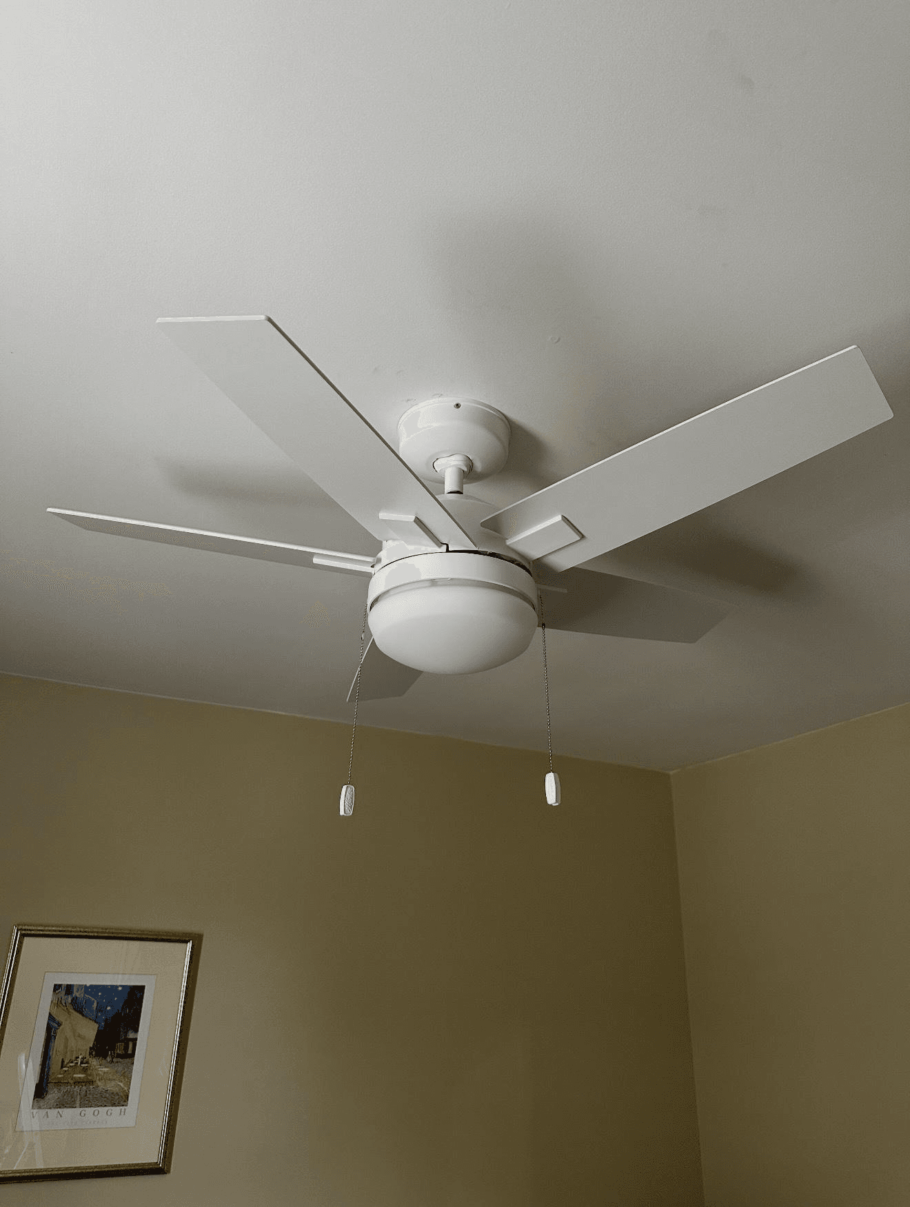 Ceiling fan replaced